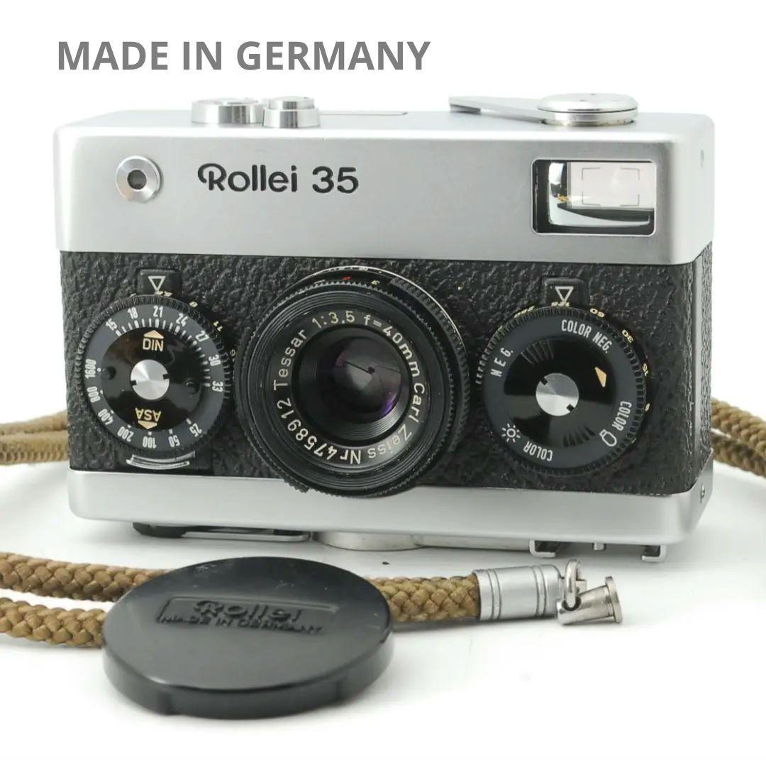【美品・完動品】Rollei 35 ドイツ製 フィルムカメラ Rollei （ローライ）35／最小の35mmカメラでドイツの質を感じよう