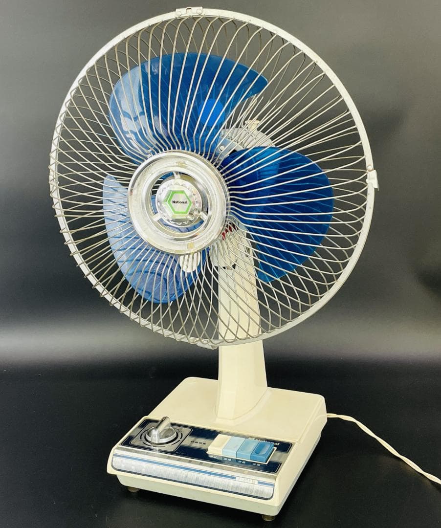 昭和レトロ 扇風機 1975年製 ナショナル F-30F1J【完動品】 - メルカリ