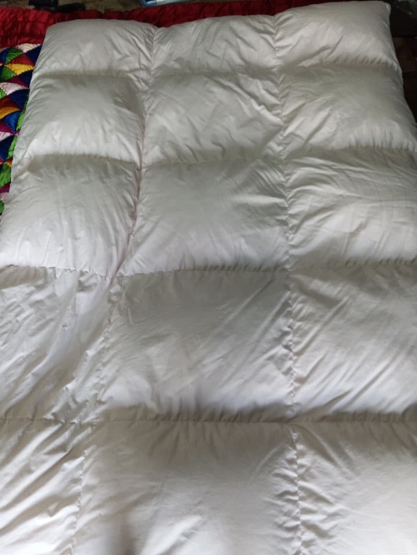 羽毛掛け布団 大阪西川販売 good night 花柄 ダウン90%羽毛1.2㌔