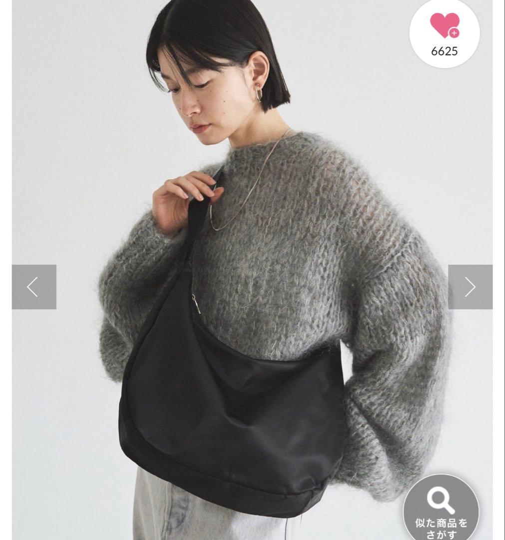 パ*コ様 ナイロンラウンドビッグショルダーバッグ russet｜《3/4~価格改定》クラウズナイロンラウンドビッグショルダー