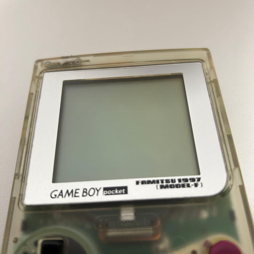 極美品‼️ ゲームボーイポケット ファミ通限定モデル スケルトンカラー