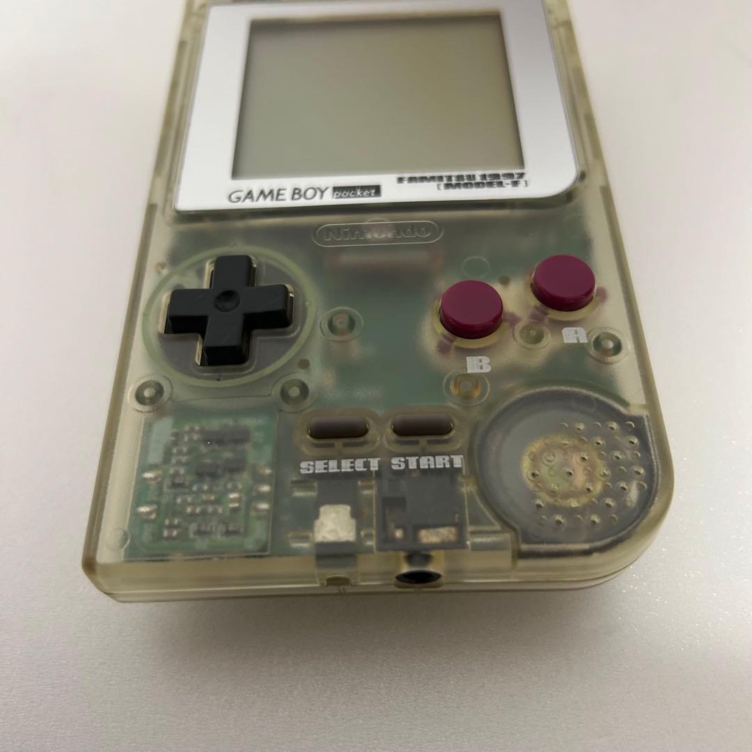 極美品‼️ ゲームボーイポケット ファミ通限定モデル スケルトンカラー