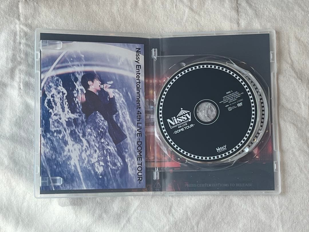 ミュージック Nissy 4th LIVE -DOME TOUR- DVD