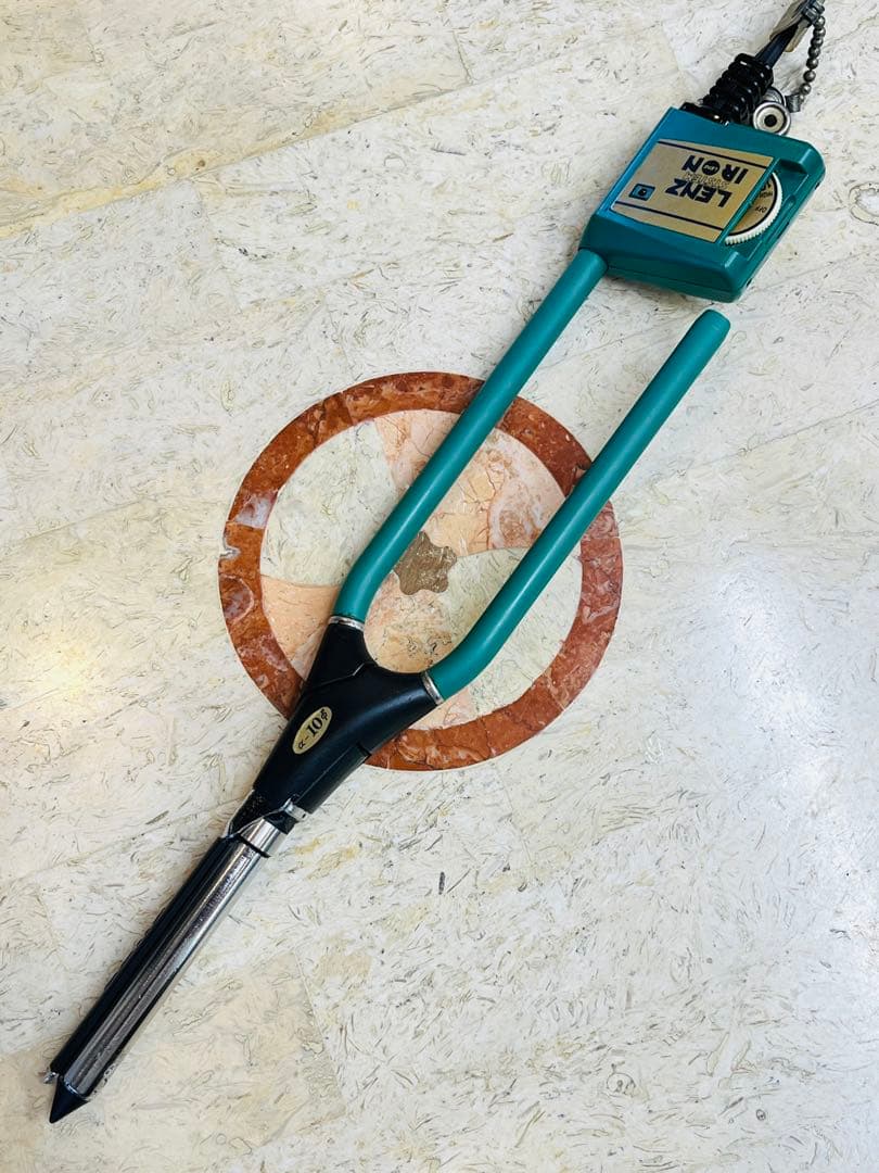 中古美品理美容LENZレンツ丸8ミリアイロン α-8φ