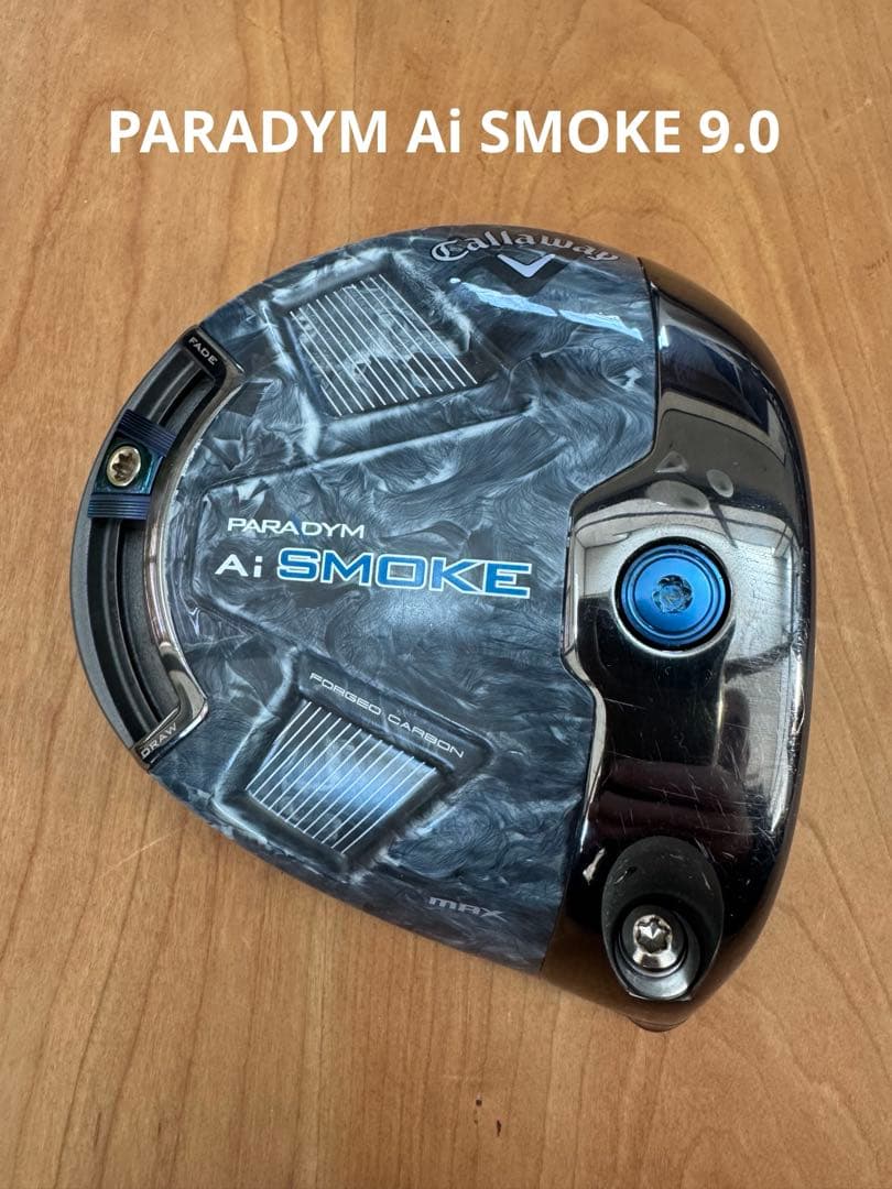 Callaway PARADYM A.I. SMOKE 9.0 ドライバーヘッド 新品キャロウェイパラダイム Ai SMOKE MAXドライバーヘッド9.0 【公式