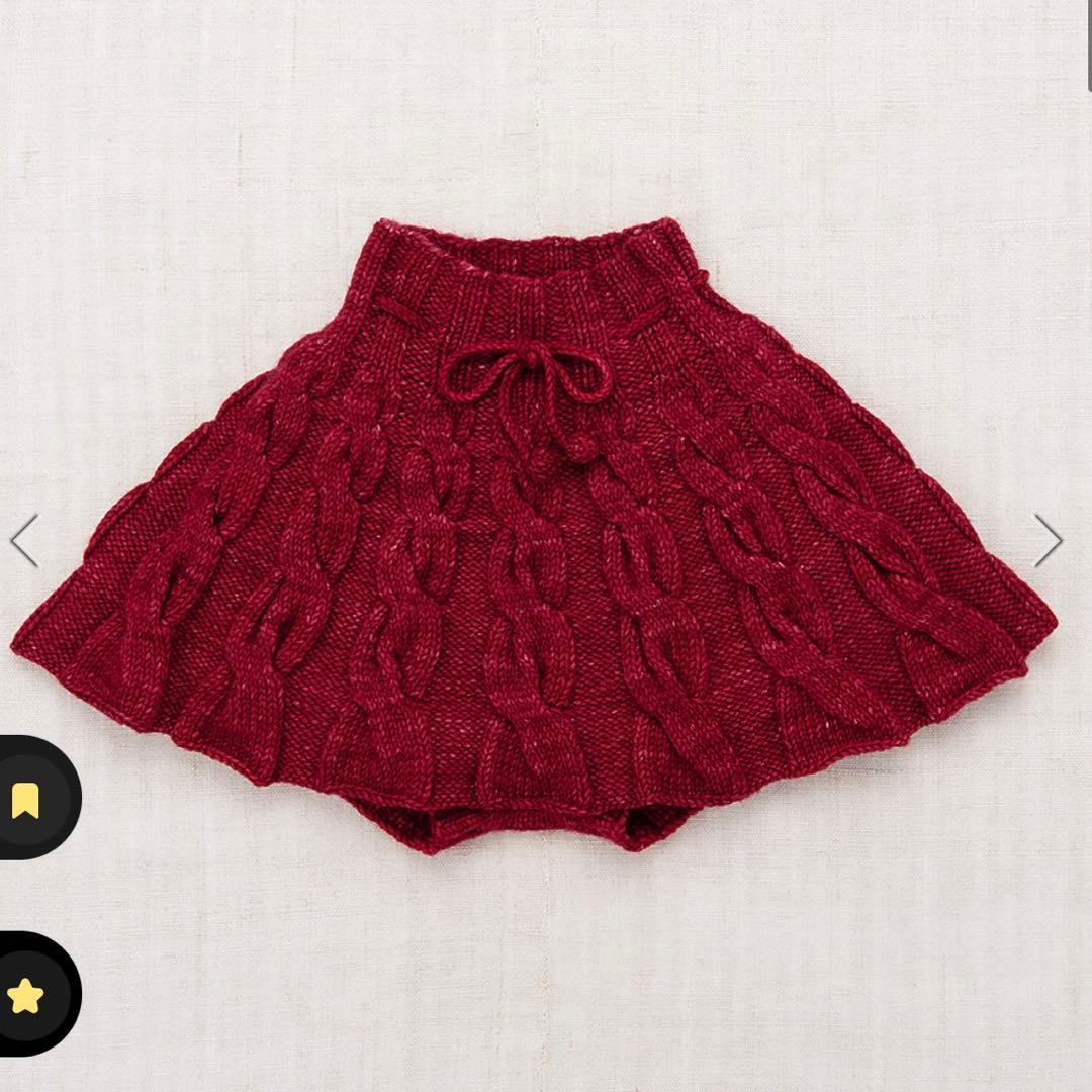 【新品タグ付】misha&puff 2y cable skating skirt Misha&Puff Cable Skating Skirt ink 2y - メルカリ