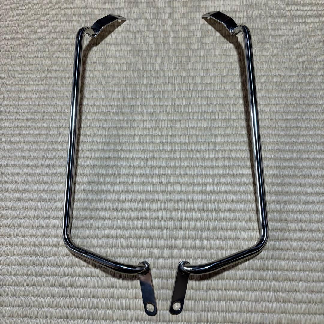 W800 シムズクラフト サイドバッグ サポートバー - メルカリ