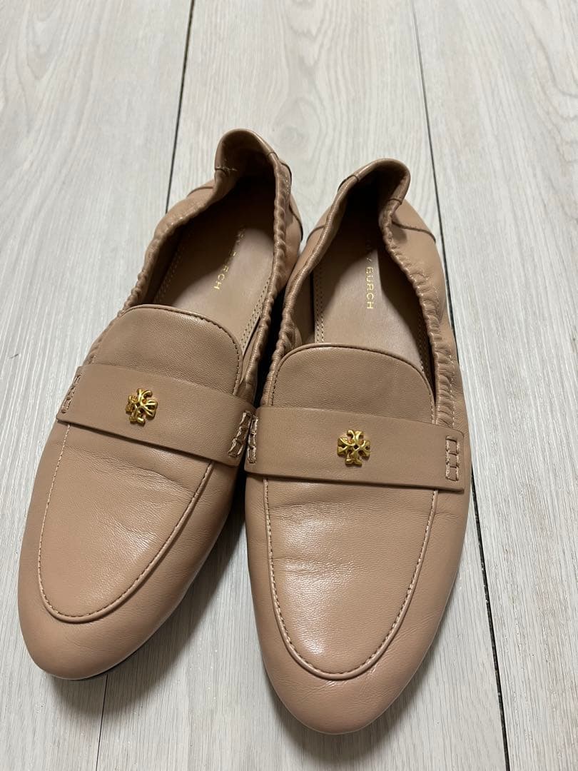 トリーバーチ　バレエ&フラットシューズ23.5㎝ TORY BURCH（トリーバーチ） フラットパンプス MINNIE TRAVEL BALLET