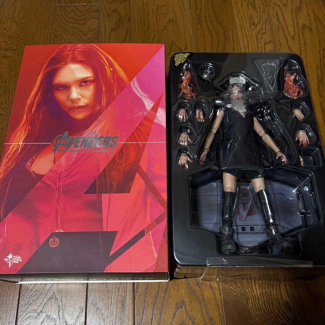 【最終値下げ】ホットトイズ　スカーレット・ウィッチ フィギュア 植毛仕様！『アベンジャーズ／エンドゲーム』スカーレット・ウィッチの