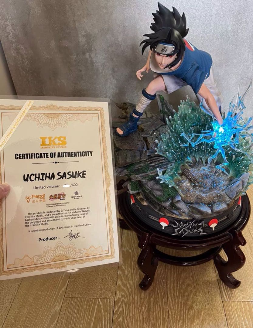 NARUTO ナルト うちはサスケ ガレージキット ガレキ スタチュー⑩