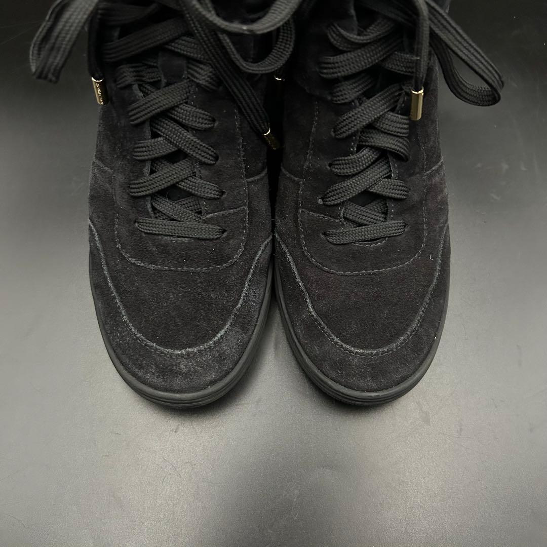 美品】ルイヴィトン ミレニアムライン ブーツ レディース スエード 黒