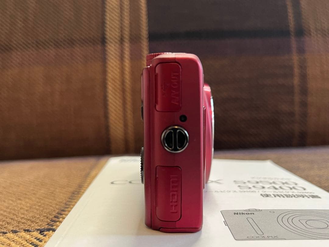 Nikon COOLPIX S9500 ヴェルヴェットレッド Wi-Fi 美品