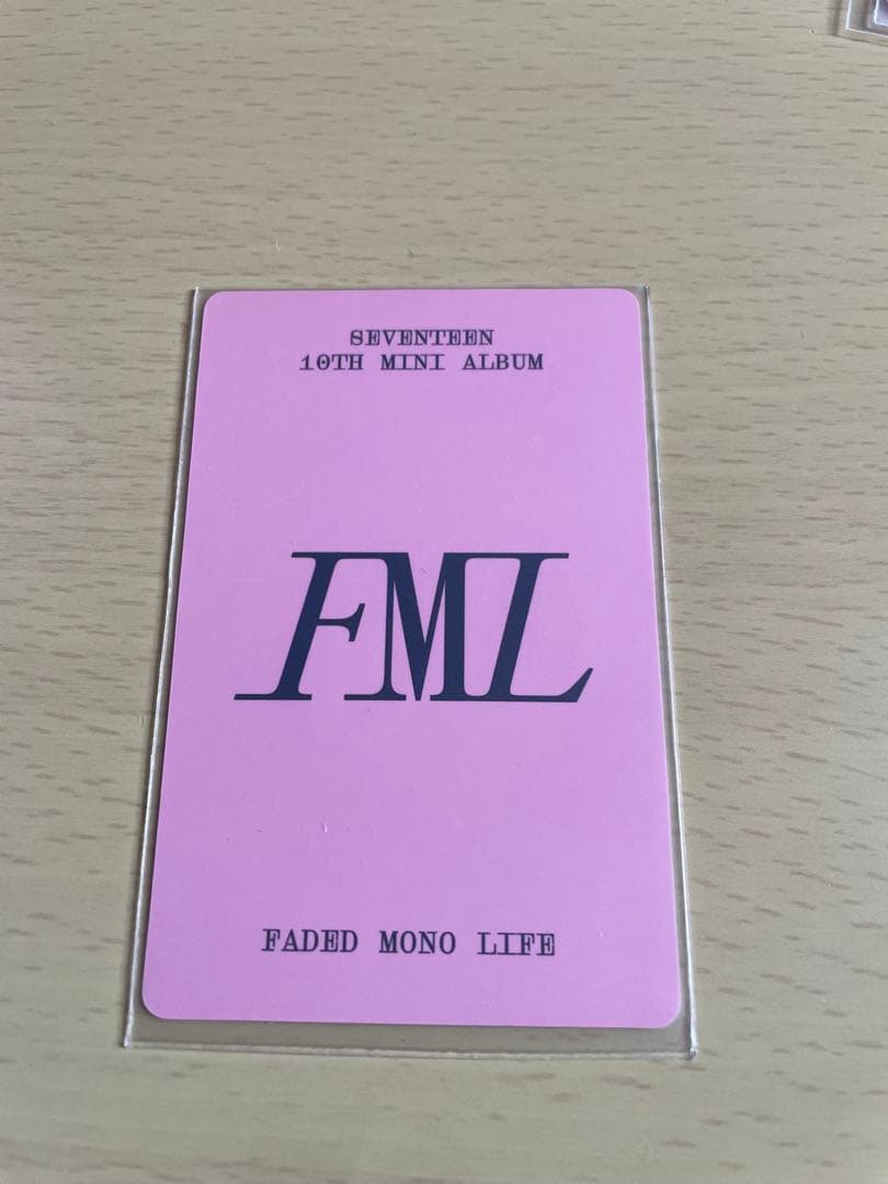 SEVENTEEN FML 一直娱 中華 ジョシュア - メルカリ