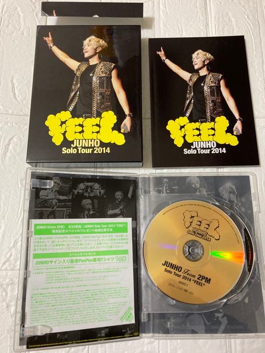 2PM ジュノ FEEL 【初回生産限定盤】（2DVD+フォトブック） - メルカリ