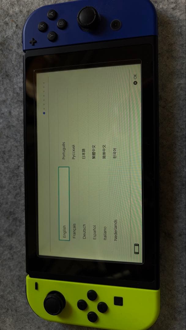 Nintendo Switch 本体 青/黄 - メルカリ