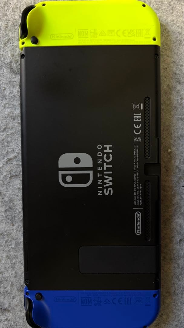 Nintendo Switch 本体 青/黄 - メルカリ