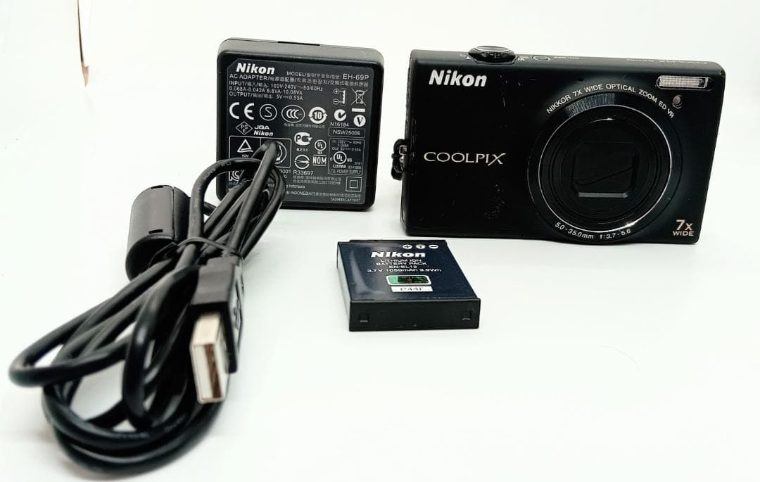 Nikon COOLPIX S6100 デジカメラ 7倍光学ズーム 充電器付き Amazon | NikonデジタルカメラCOOLPIX S6100 グロスピンク S6100PK