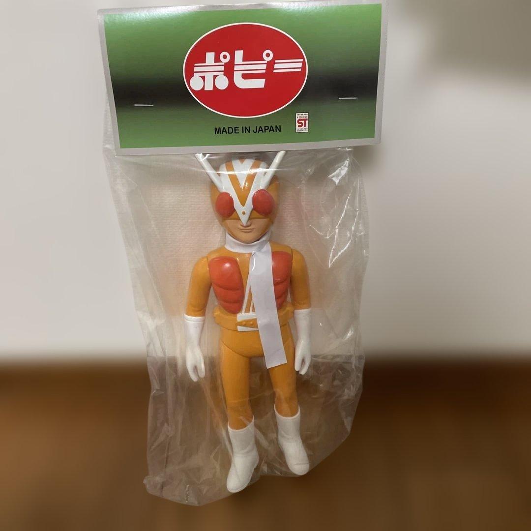 （未開封）ライダーマン　ソフビ　珍色　ポピー 未開封）ライダーマン ソフビ 珍色 ポピー 未開封）ライダーマン