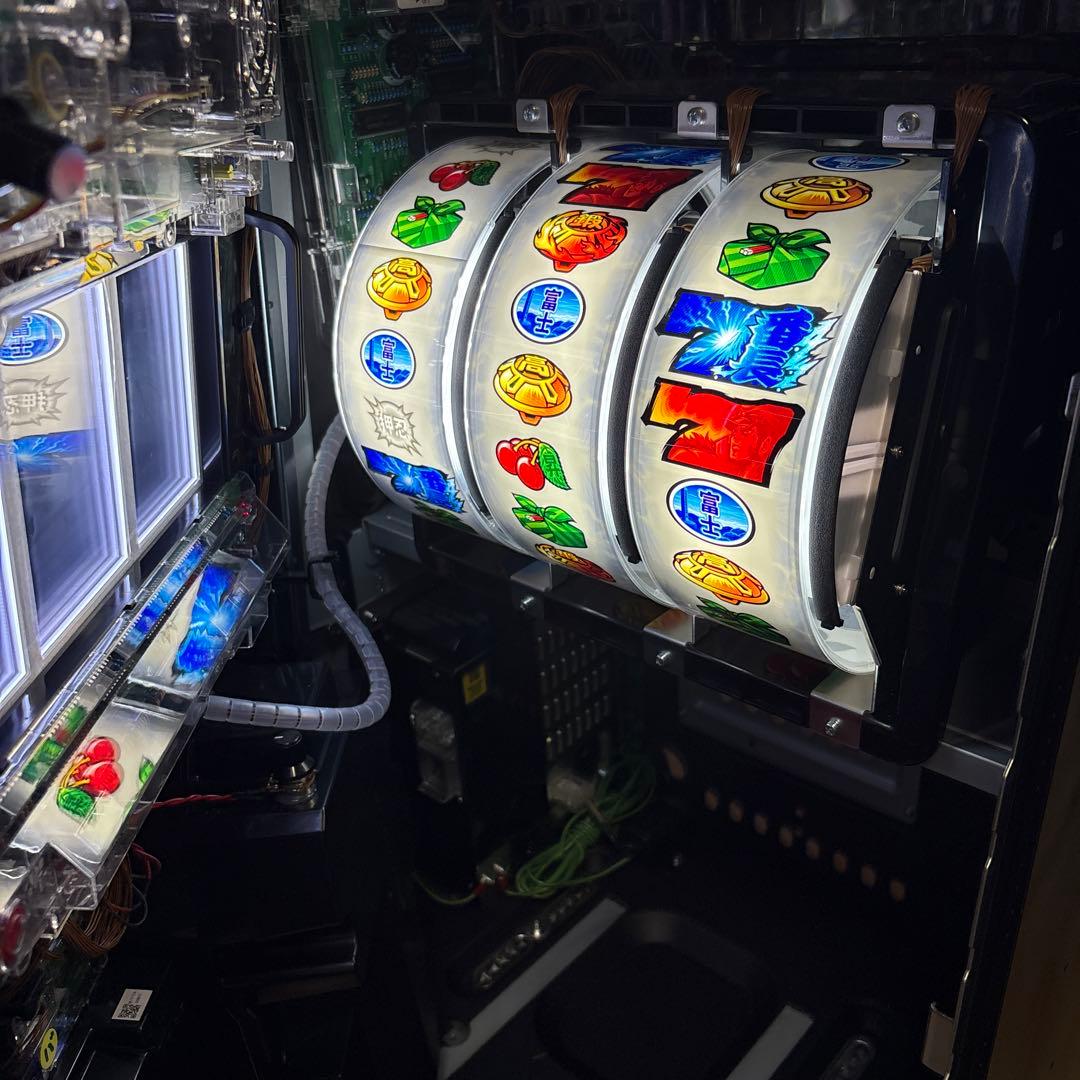 スマスロ実機 パチスロ L 押忍！番長4 操パネル 簡易ユニット付