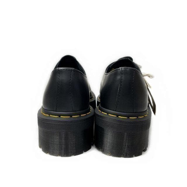 【期間限定価格】ドクターマーチン 厚底 レザー(25.0cm)黒180210
