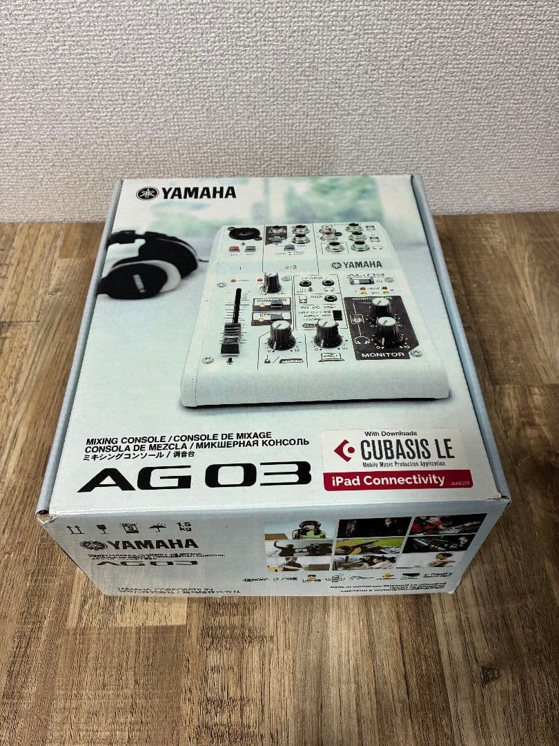 YAMAHA AG03 初代 ミキシングコンソール - メルカリ