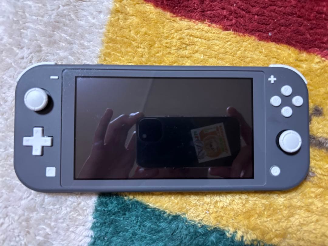 nintendo switch lite グレー 本体のみ