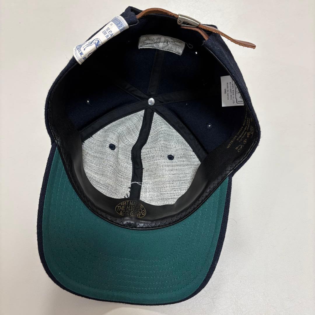 THE H.W.DOG&CO ベースボールキャップ　ネイビー