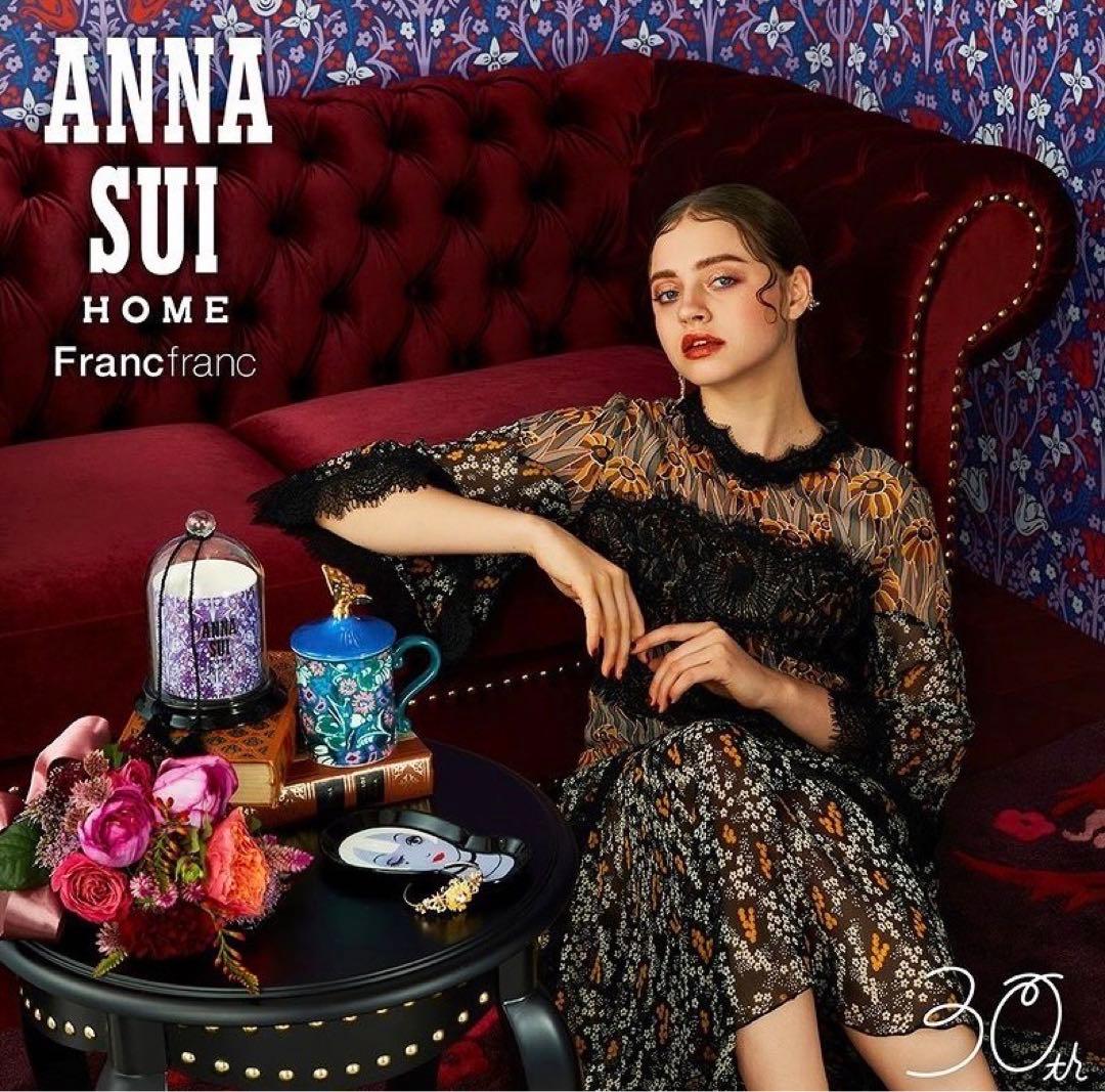 フランフラン アナスイ コラボ 1人 ソファ 1S ダークレッド - メルカリ