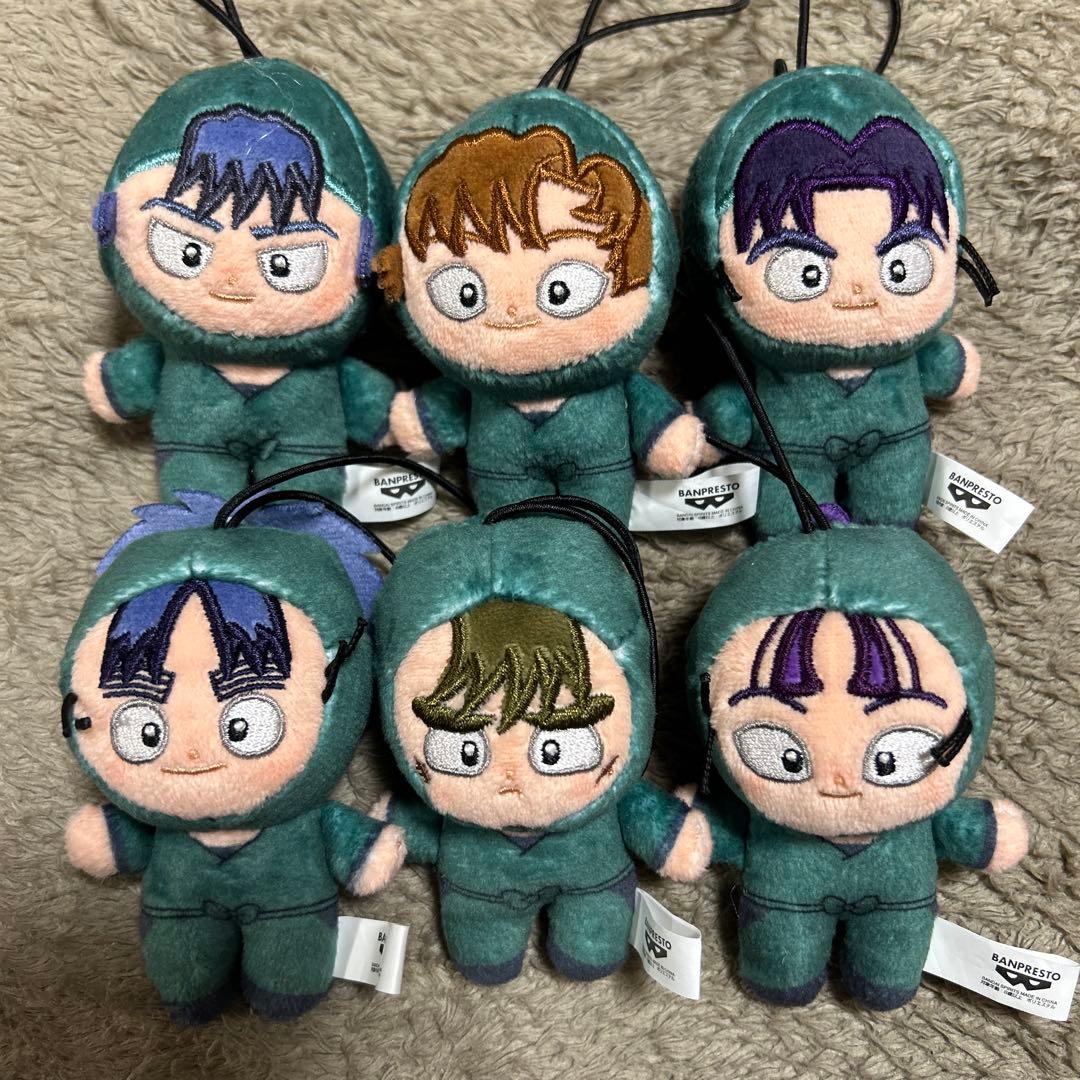 忍たま乱太郎 ほわぬい ぬいぐるみ マスコット 6年生 コンプリート②