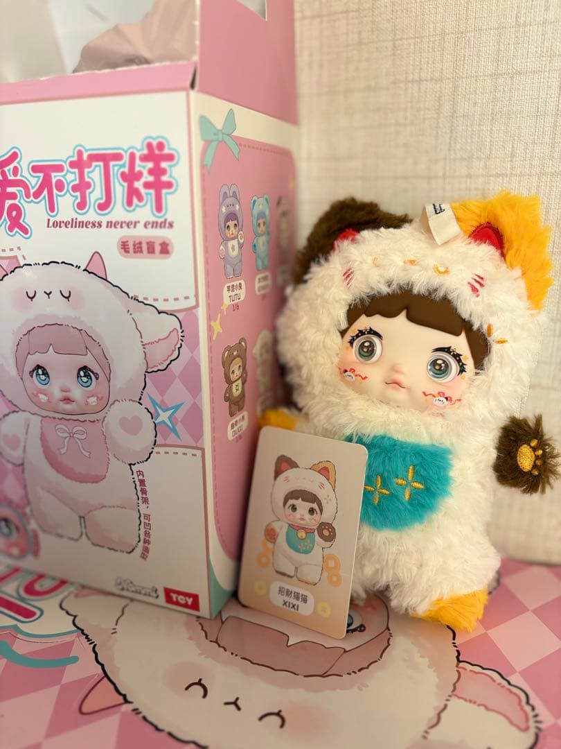 NOMMI ぬいぐるみ シークレット 招き猫 - メルカリ