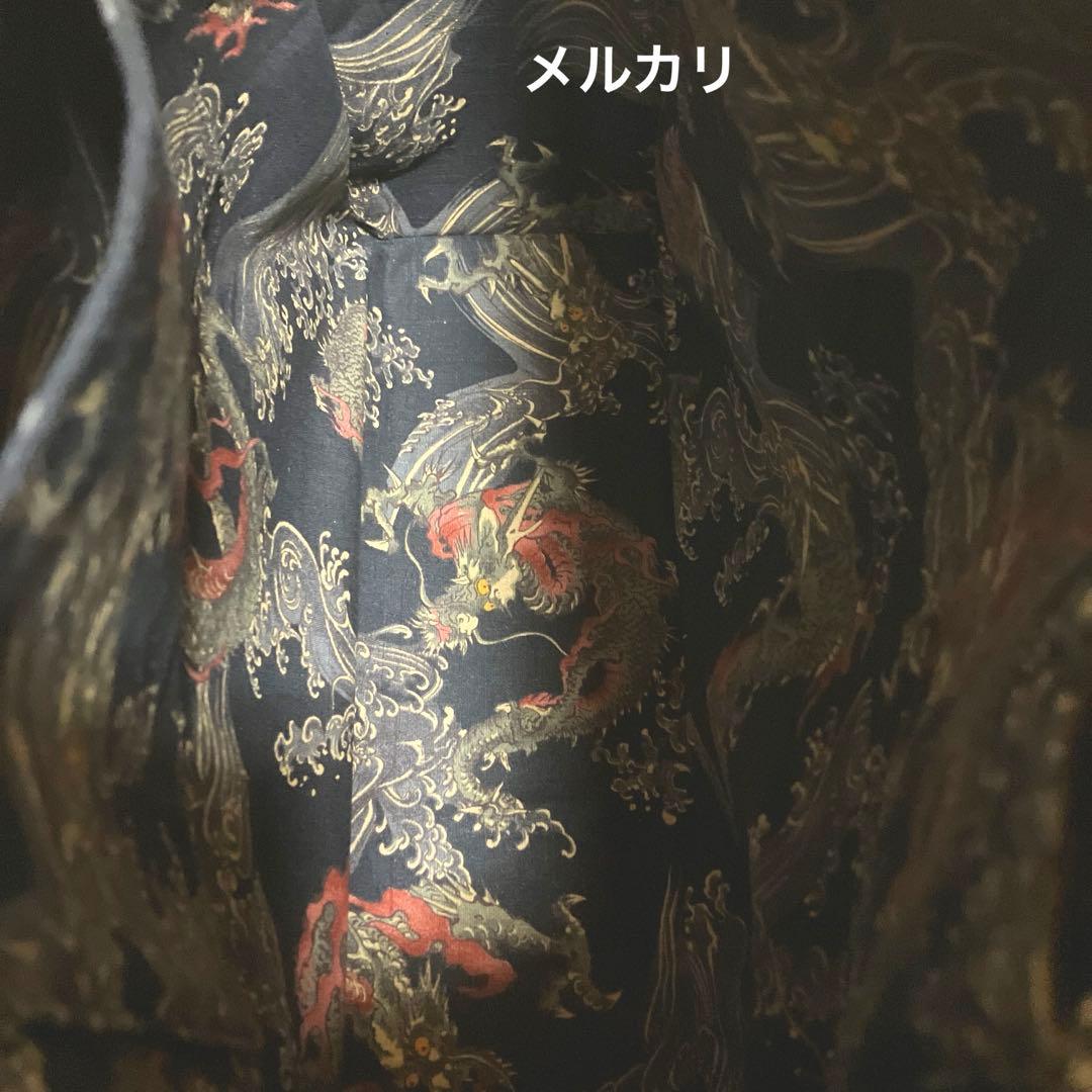 ガシャ髑髏 相馬の古内裏 ハンドメイド がま口バッグ 浮世絵 【一点物