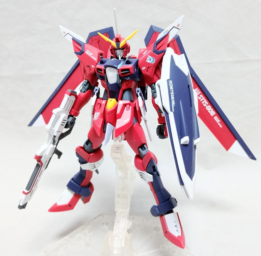 完成品 HG 1/144 イモータルジャスティスガンダム 組立て済 ジャンク 再販】HG 1/144 イモータルジャスティスガンダム（2024年3月出荷分