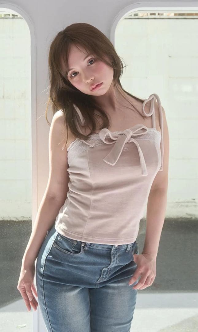 トップス Jemma ribbon camisole Jemma ribbon camisole