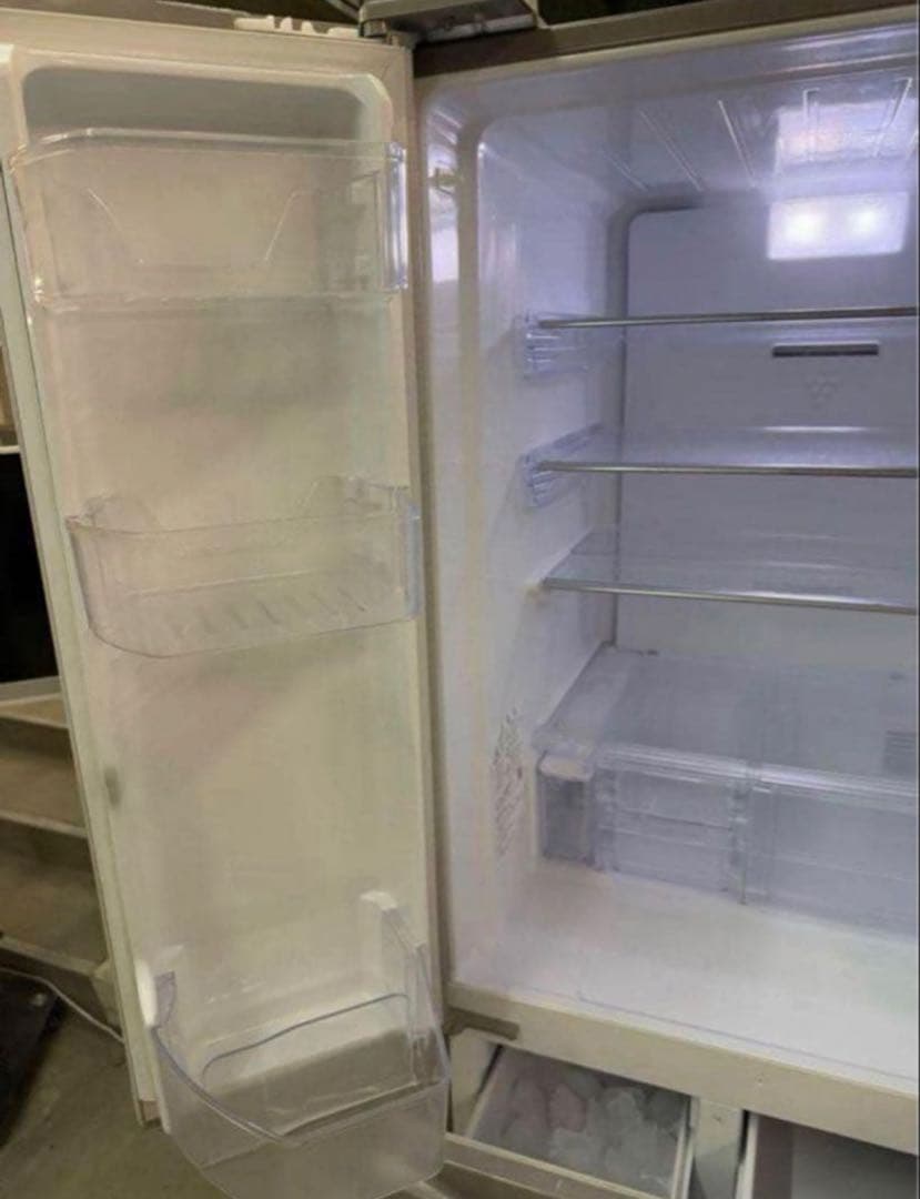 2018年式 455L シャープ 6ドア冷蔵庫 SJ -F462D-S