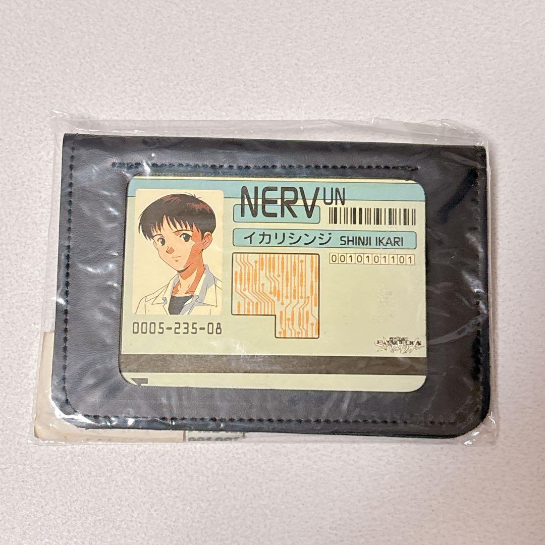 エヴァンゲリオン 限定 レトロ NERV ID パスケース 碇シンジ - メルカリ