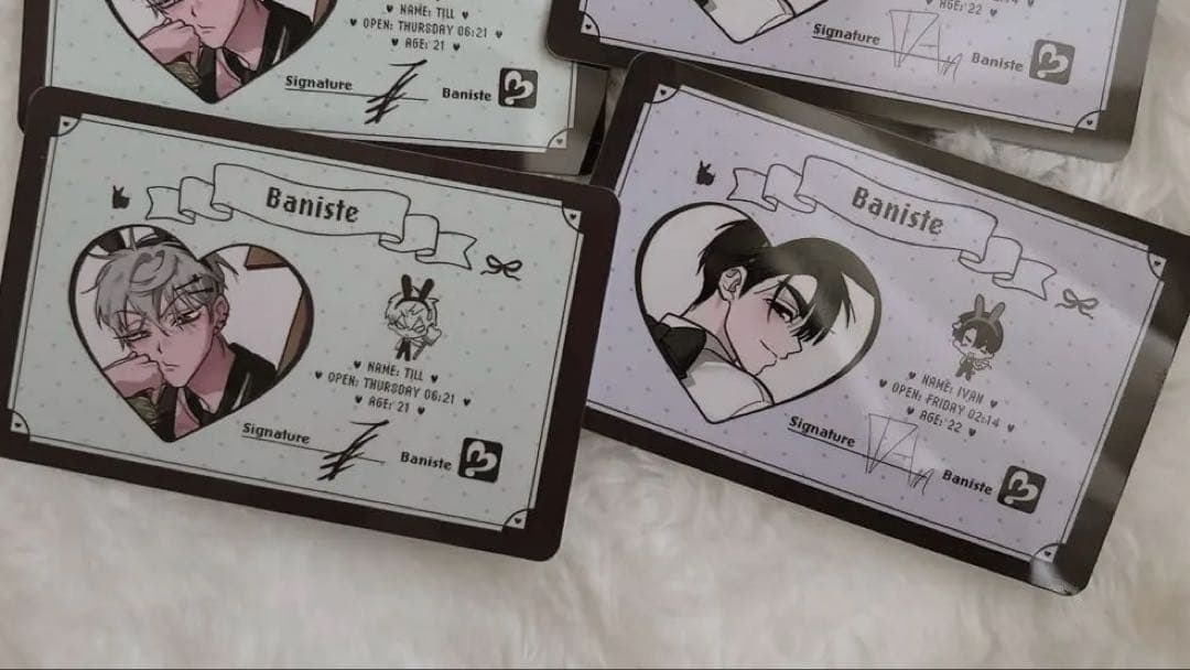 エイリアンステージ バニステ 韓国カフェ ティル イヴァンPVCカード