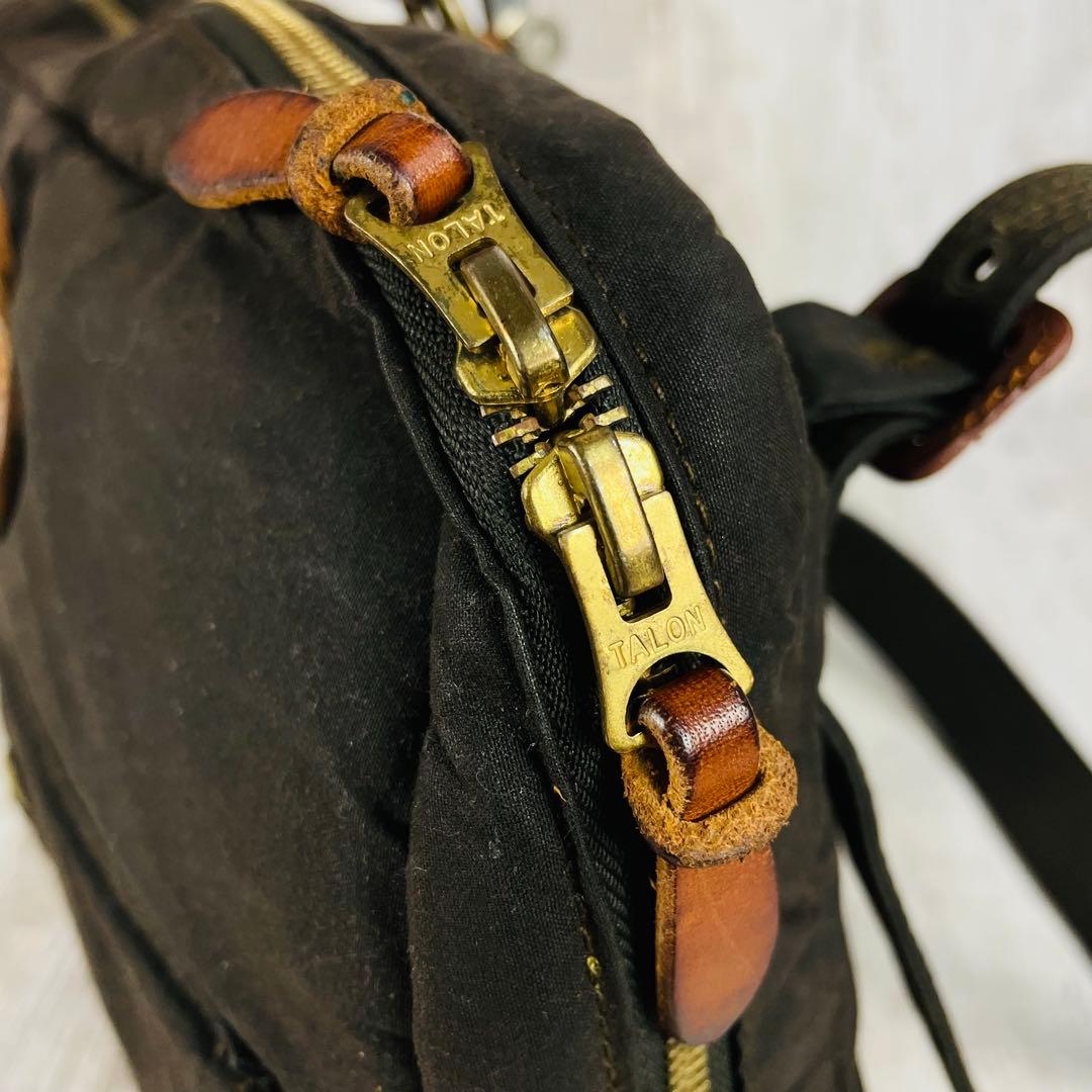 希少】RRLダブルアールエル ワックスドキャンバス ブリーフケース