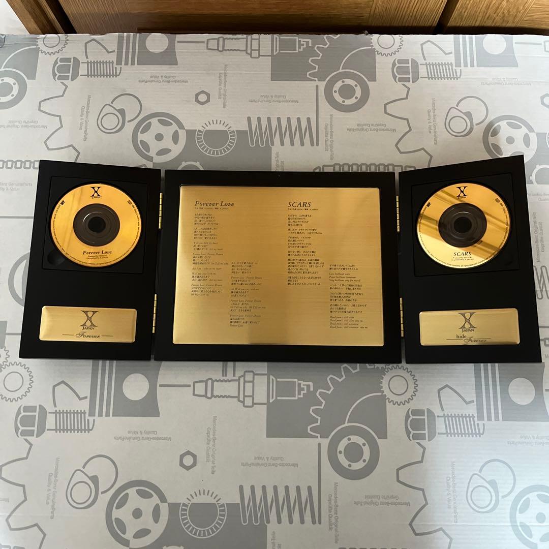 X JAPAN ゴールドディスクモニュメント 中古品 - メルカリ