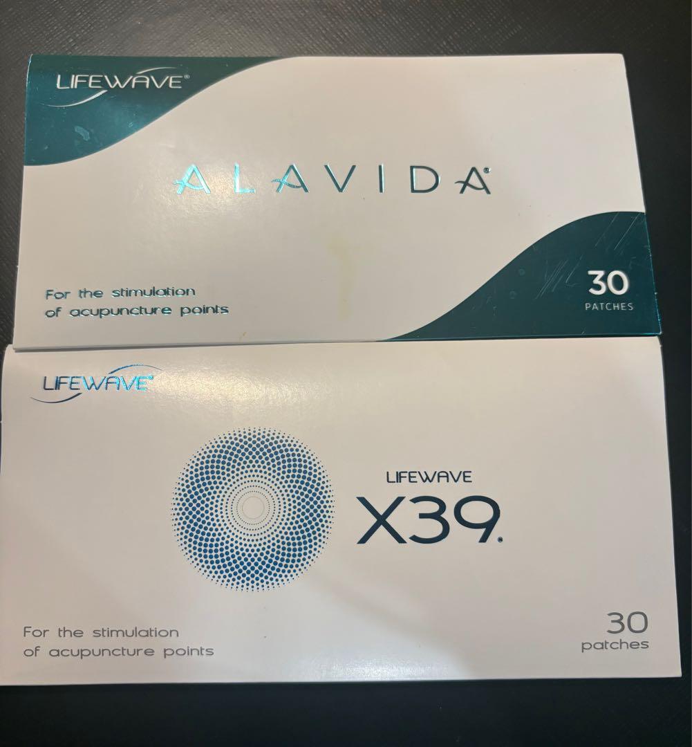 LIFEWAVE ALAVIDA & X39 パッチ 30枚✖︎2セット
