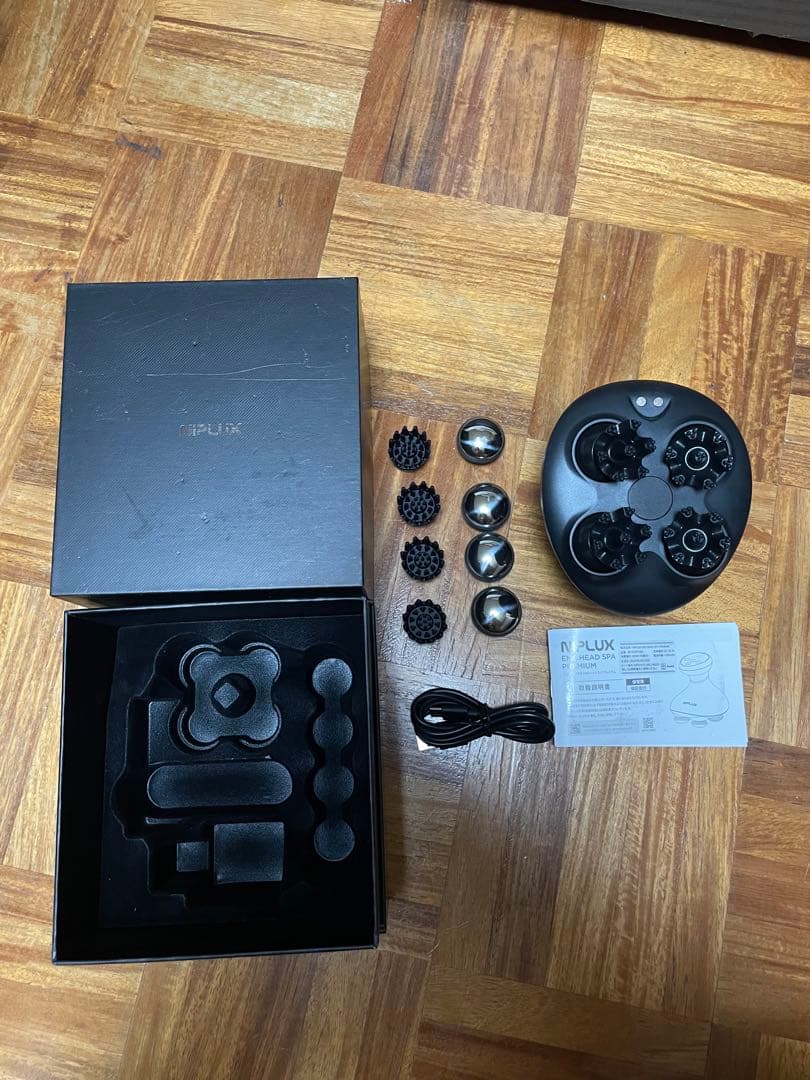 【参考価格19800円】NIPLUX EMS ヘッドスパ 電動頭皮ブラシ Amazon | 【九州大学博士監修】NIPLUX EMS ヘッドスパ 電動頭皮ブラシ