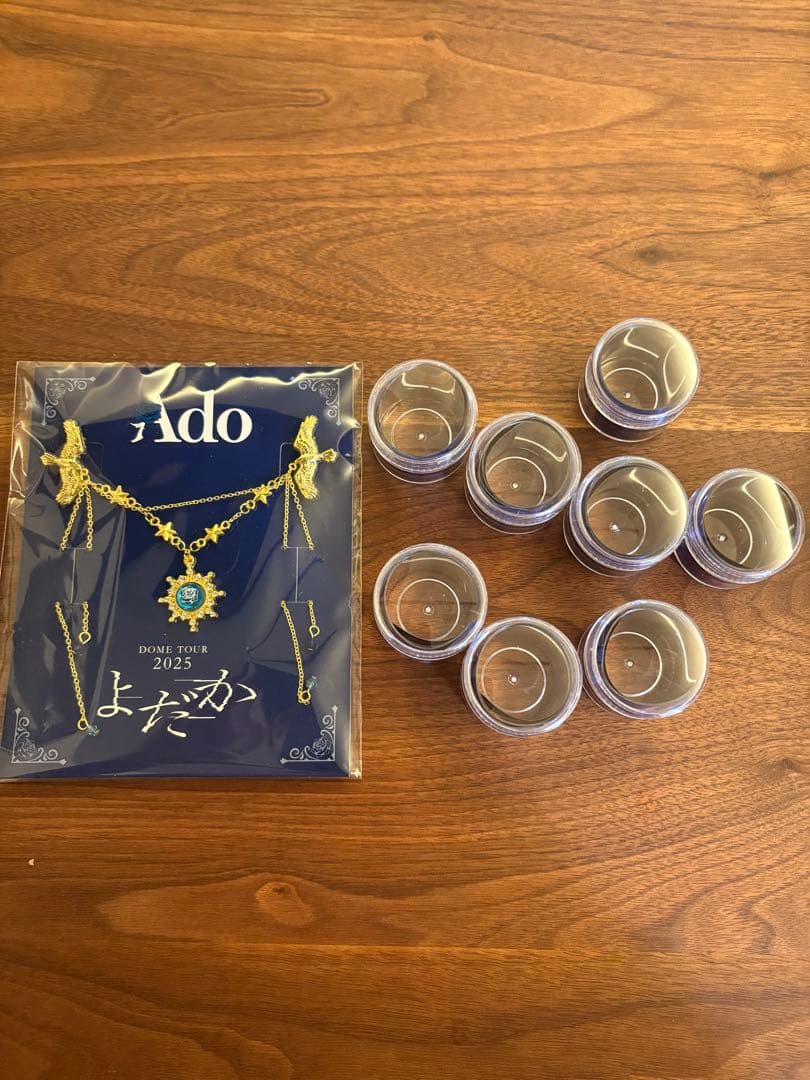 【りお】Adoよだか東京ドーム 11/12 SS席特典 ブローチ＆銀テ8本 Ado DOME TOUR 2025 よだか VIP/SS席特典 ブローチの通販 by いしゃ