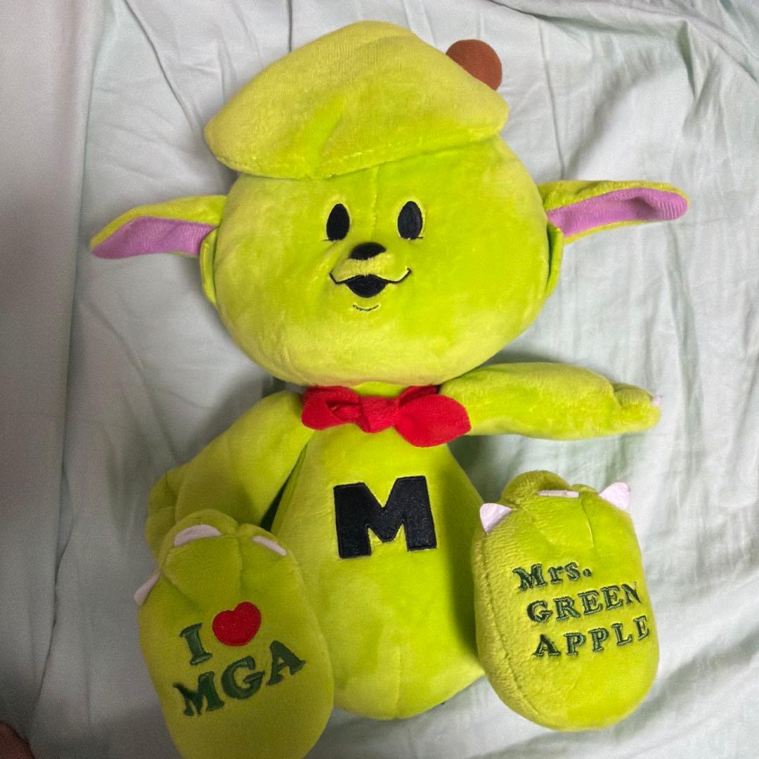 Mrs. GREEN APPLE メメル ぬいぐるみ MEMERU Plush Toy」「MEMERU Plush Toy Keyholder」三次通常販売開始