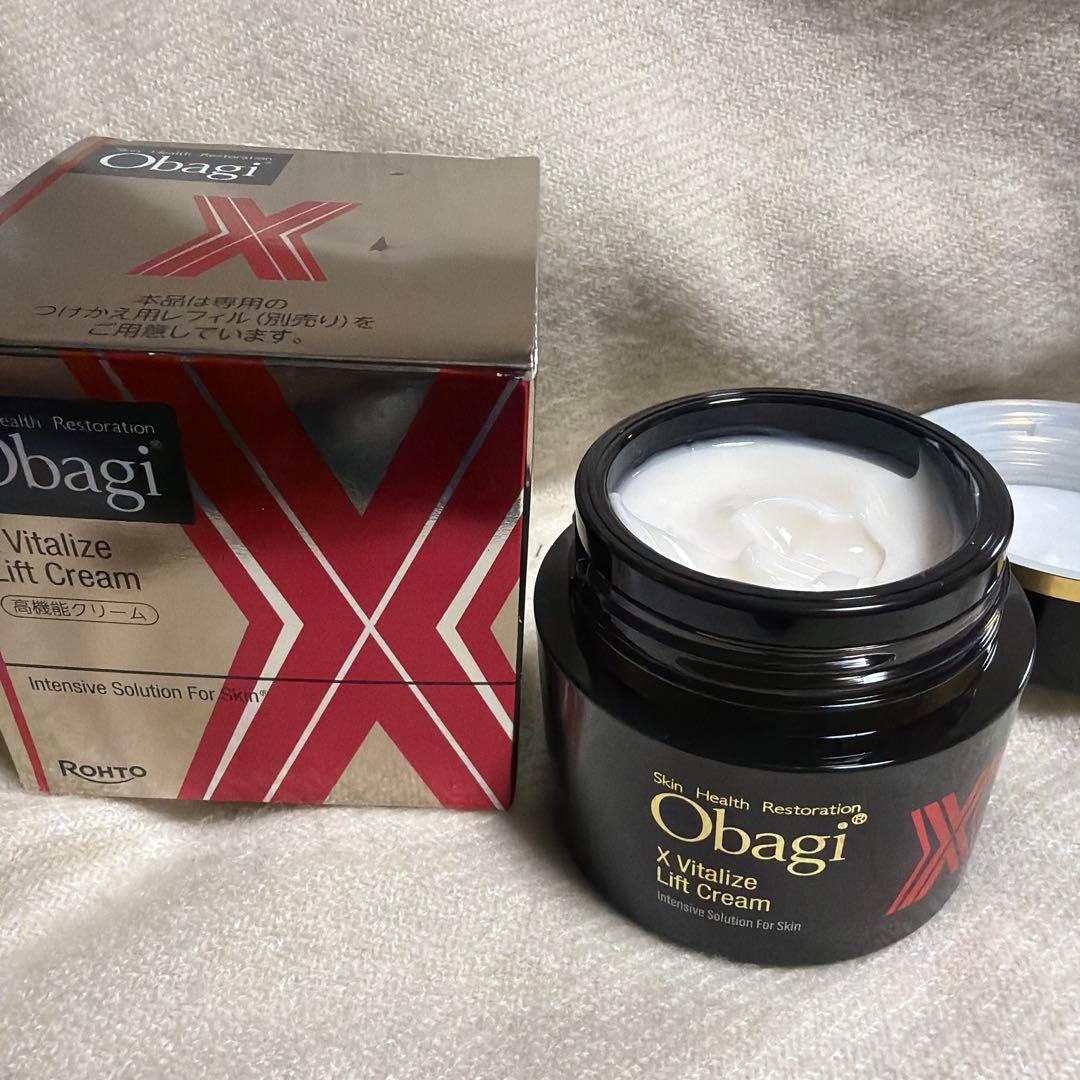 オバジバイタライズ リフトクリーム・試しのみ！ 試してみた】オバジ オバジXバイタライズリフトクリームの効果・肌質別