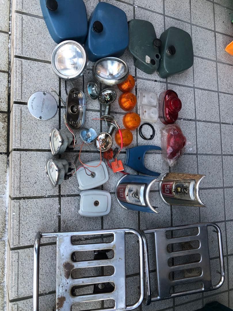 アンドン　カブ　パーツまとめ おまけ付き アンドン カブ パーツまとめ おまけ付き バイクパーツセンター