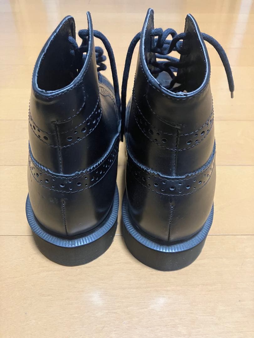 DR.MARTENS 9582 ウィングチップ 7ホール 黒8.5イングランド製 - メルカリ