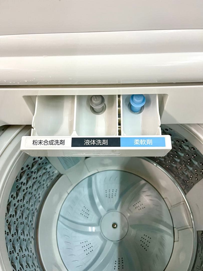 2019年式 8.0kg TOSHIBA 全自動洗濯機 AW-8D7