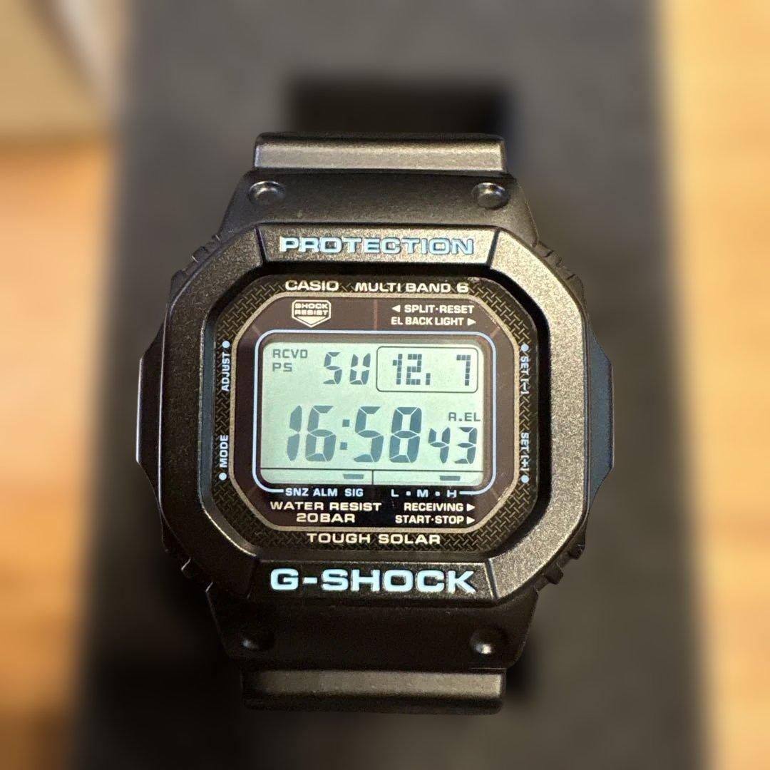 G-SHOCK デジタル腕時計 GW-M5610BA-1JF G-SHOCK Gショック GW-M5610BA-1JF 5600 タフソーラー デジタル 電波