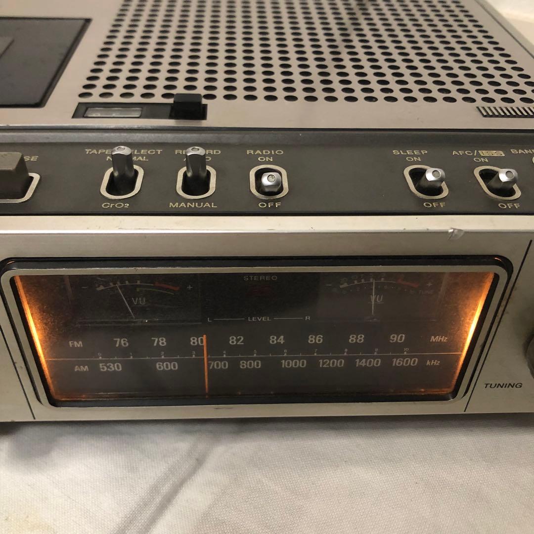 送料込☆動作品☆SONY CF-2700 ソニー カセットレコーダー デン助