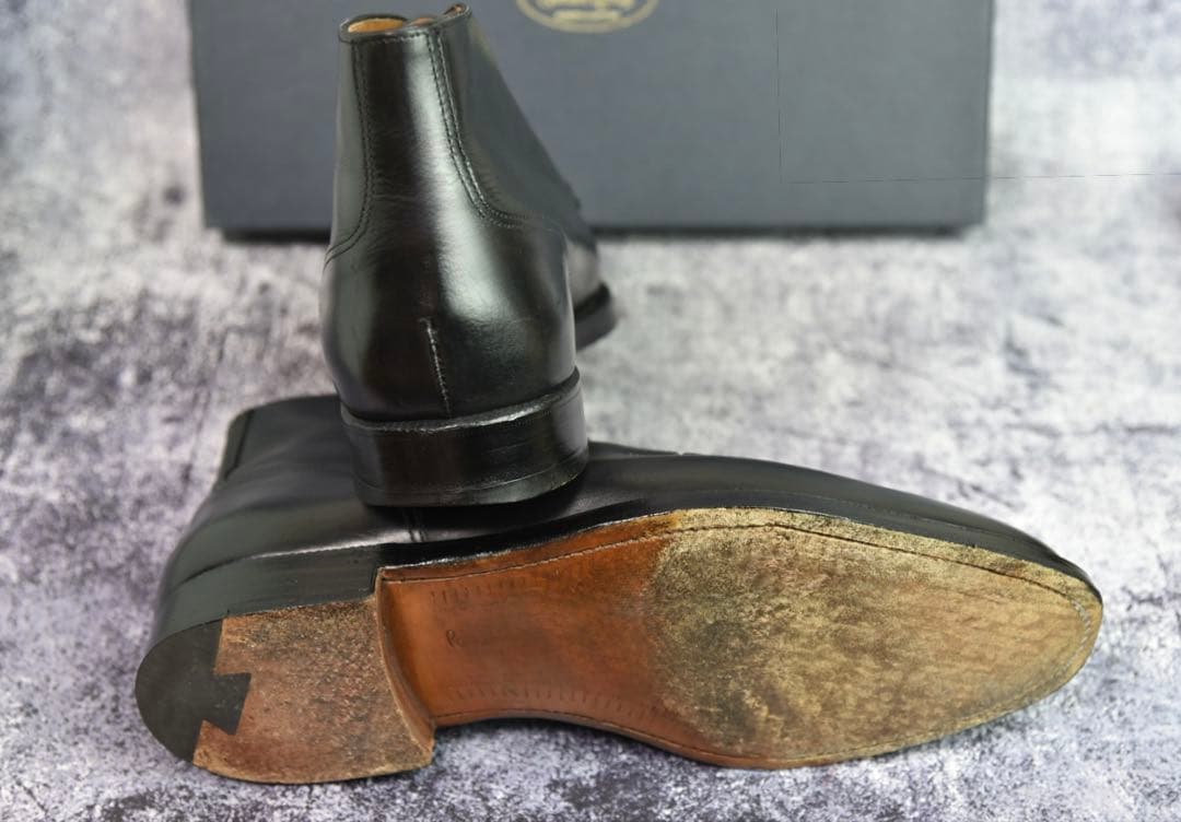 純正ツリー付 クロケット&ジョーンズ コッツモア 8E ブラック チャッカ