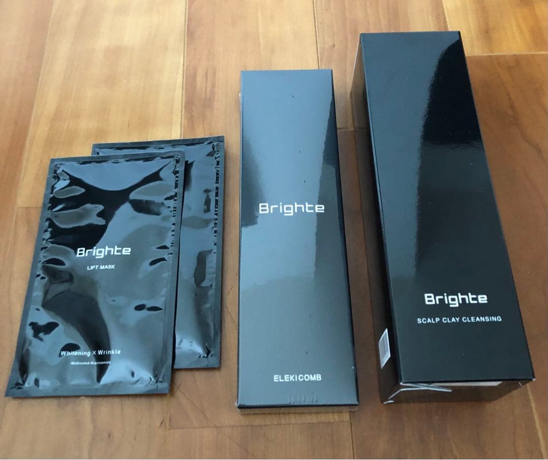 新品未開封】Brighte エレキコーム＋スカルプ クレイ クレンジングなど